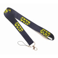 Custom Logo Printing Polyester heat transfer anime lanyard